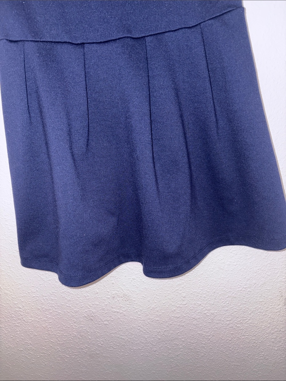 Girls Navy School Jumper Dress Size 7/8 - Picture 4 of 5
